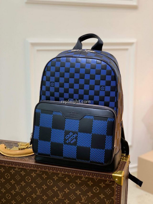 LOUIS VUITTON-N50021 루이비통 네이비/블랙 다미에 인피니 3D 캠퍼스 백팩