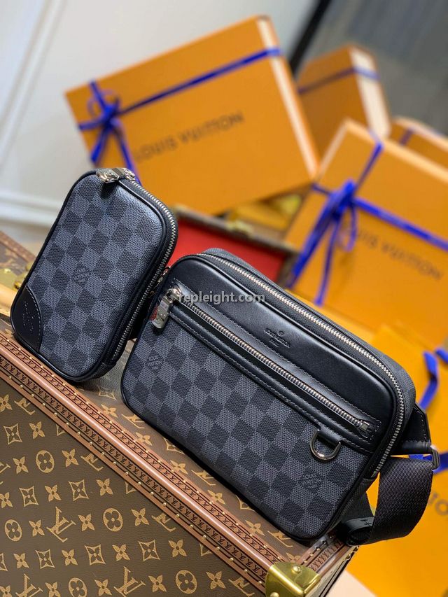 LOUIS VUITTON-N50018 루이비통 다미에 그라파이트 스캇 메신저 백