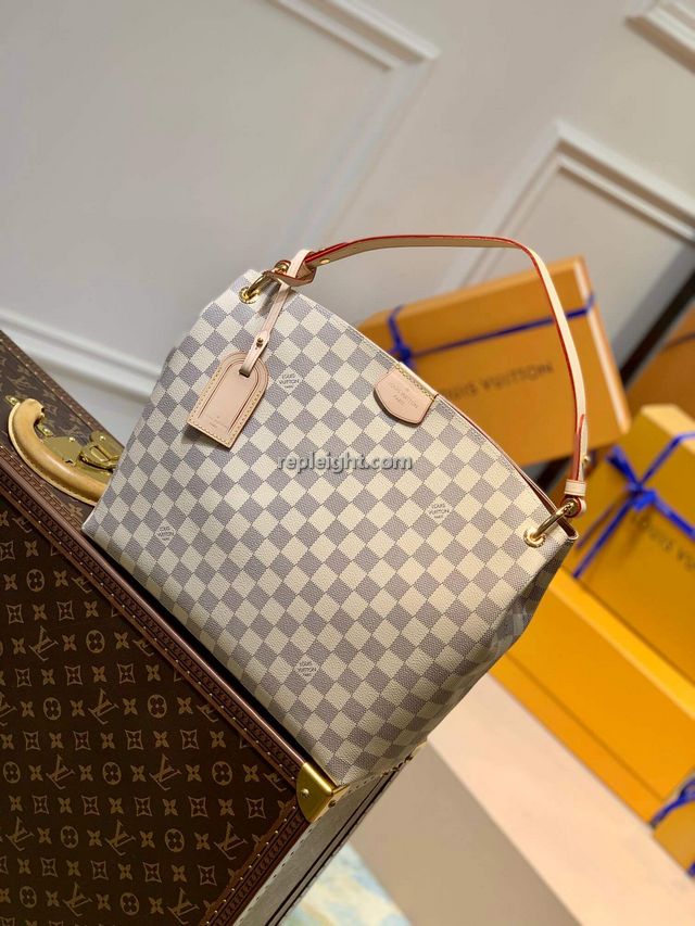 LOUIS VUITTON-N42249 루이비통 다미에 에벤 그레이스풀 호보백 PM