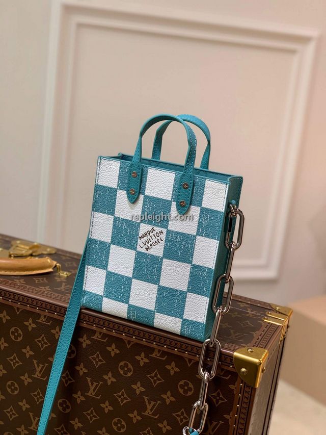 LOUIS VUITTON-N60495 루이비통 틸 다미에 카우하이드 가죽 삭 플라 XS