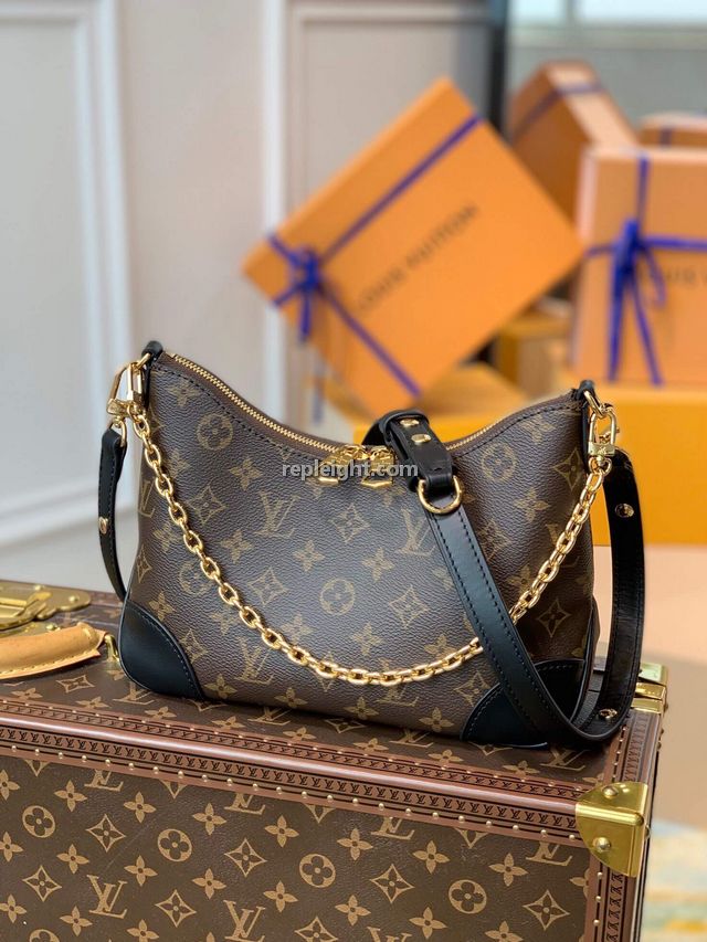 LOUIS VUITTON-M45831 루이비통 블랙 모노그램 불로뉴 핸드백