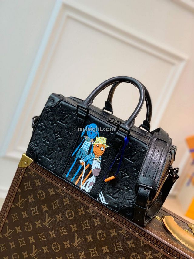 LOUIS VUITTON-M57410 루이비통 블랙 스피디 소프트 트렁크