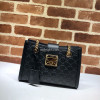 GUCCI-498156 1000 구찌 패드락 블랙 GG 스몰 숄더백