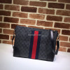 GUCCI-474139 1095 구찌 GG Black GG 수프림 메신저 백