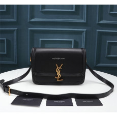 SAINT LAURENT-6343050 생 로랑 블랙 솔페리노 미디엄 샤첼 백