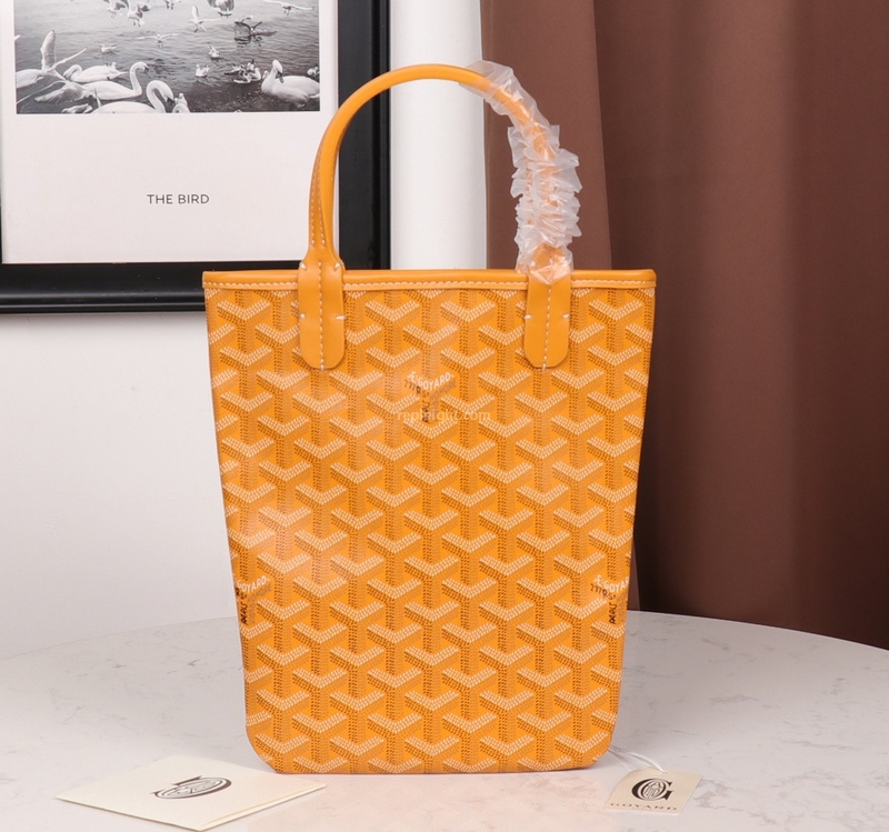 GOYARD-yel628 고야드 옐로우 미니 포아티에 토트백