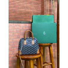 GOYARD-고야드 VENDOME 방돔 MINI 핸드백 블랙텐