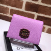 GUCCI-499783 구찌 Vintage Broche 크리스탈 가죽 카드 케이스1