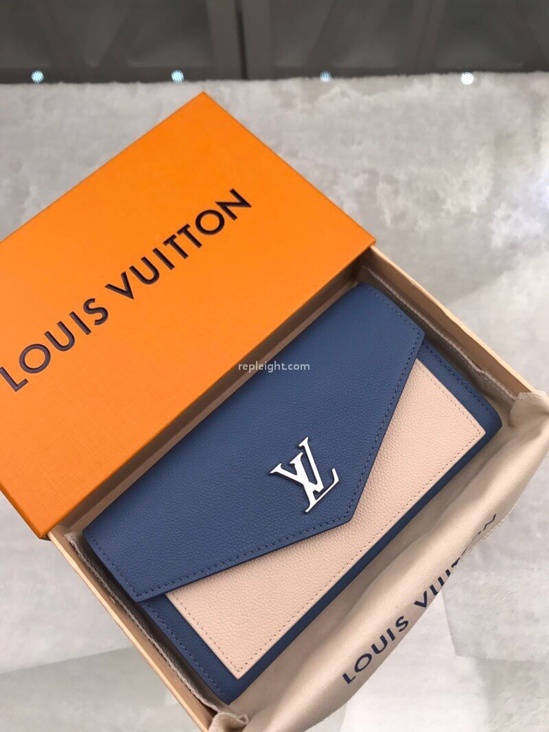 LOUIS VUITTON-M62544 루이비통 송아지 가죽 블루 마이락미 월릿