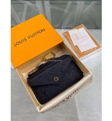 LOUIS VUITTON-M69421 루이비통 느와르 모노그램 앙프렝뜨 카드 홀더 렉토 베르소