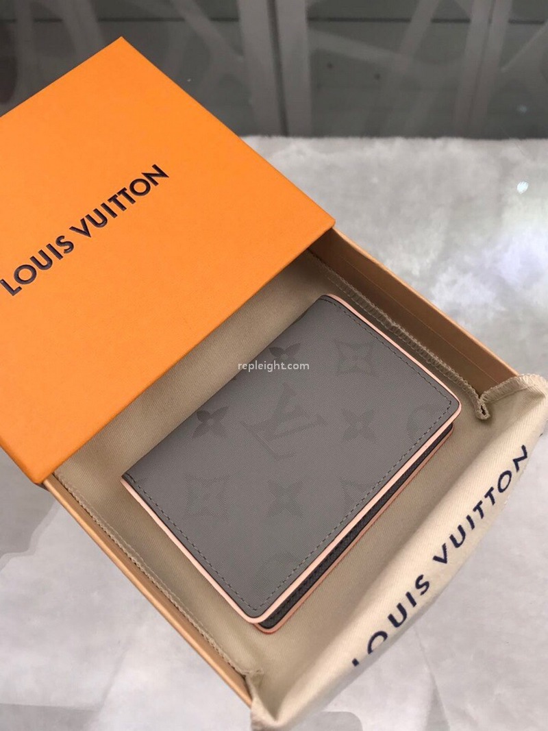 LOUIS VUITTON-M63233 루이비통 모노그램 티타늄 포켓 오거나이저