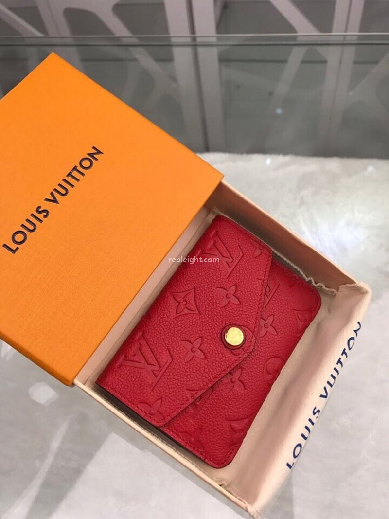 LOUIS VUITTON-M60634 루이비통 모노그램 앙프렝뜨 열쇠 지갑 Cherry