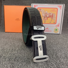 에르메스-HERMES 송아지 가죽 스트랩 38mm