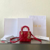 DIOR-LADY DIOR 마이크로 백 S0856ONGE_M57R