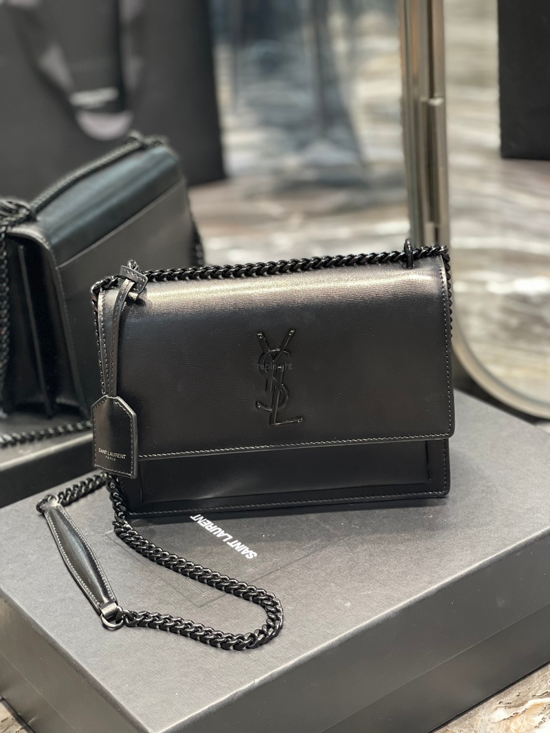 YSL-442906D420U1000 스무스 가죽  미디엄백