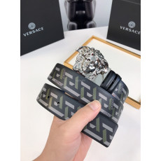 Versace- LA GRECA 메두사 리버서블 벨트 4.0CM (2)