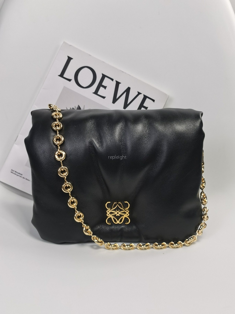 로에베 - LOEWE 0010893576 Puffer Goya bag