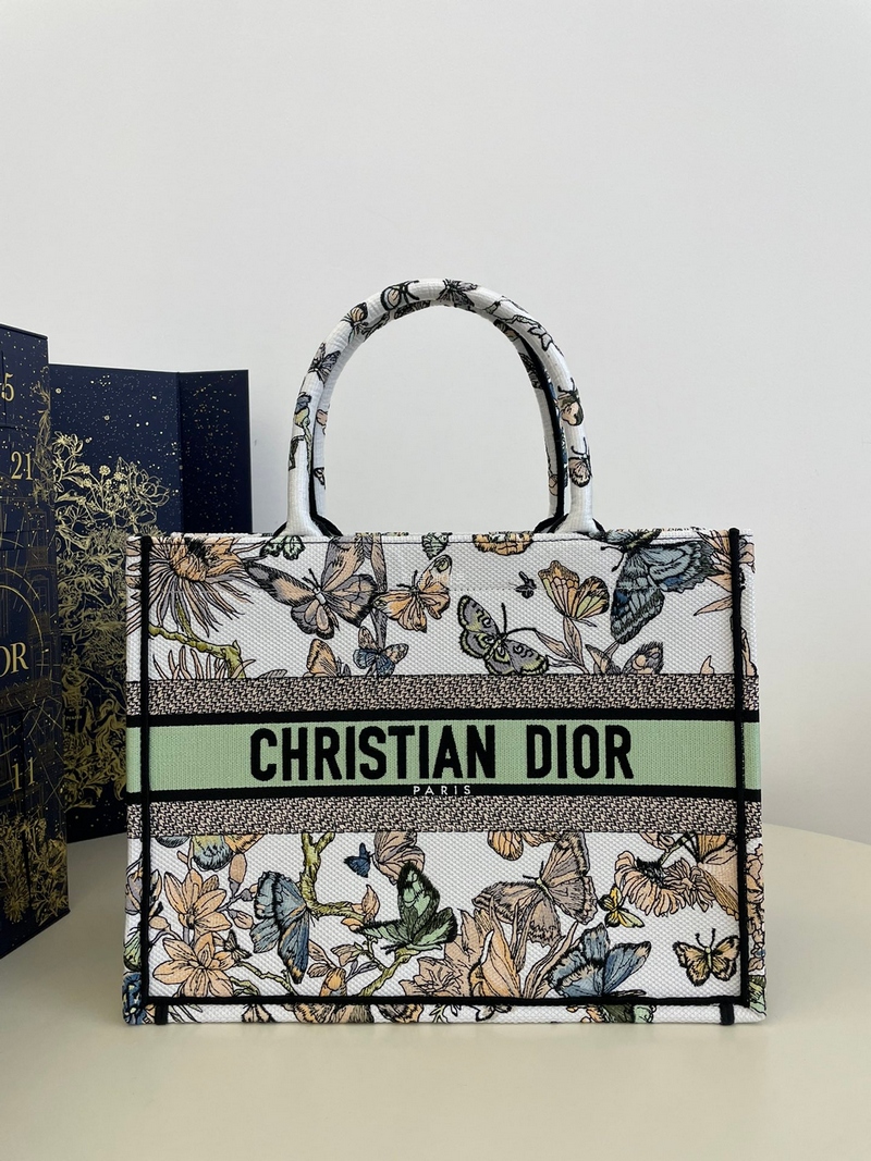 DIOR- 디올 M1296ZESR_M20E Dior Book Tote 미디엄 백