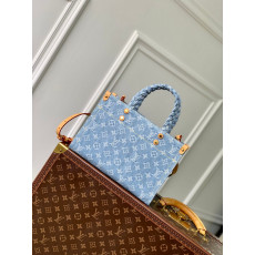 LOUIS VUITTON-루이비통 M24897 모노그램 데님 렛 고 PM