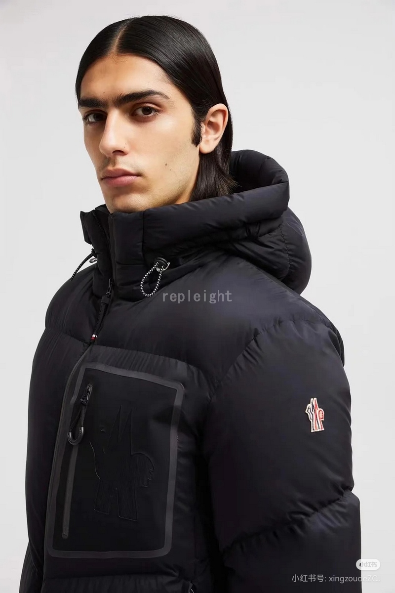 몽클레어-MONCLER-J20971A00012596K7999 Mandres 후드 쇼트 다운 재킷